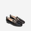 Art. E409640D-100 Mocassins en cuir pour femme