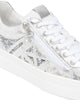 Art. E513010D-707 Women’s Leather and Technical Fabric Sneakers
