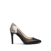 Art. E011060DE-100 Women's Leather and Canvas Court Shoes - NeroGiardini - E011060DE_100_1.jpg