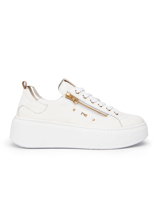 Art. E306541D-707 Women's Leather Sneakers - NeroGiardini