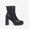 Art. I308218D-100 Women’s Leather Ankle Boots  - Nerogiardini