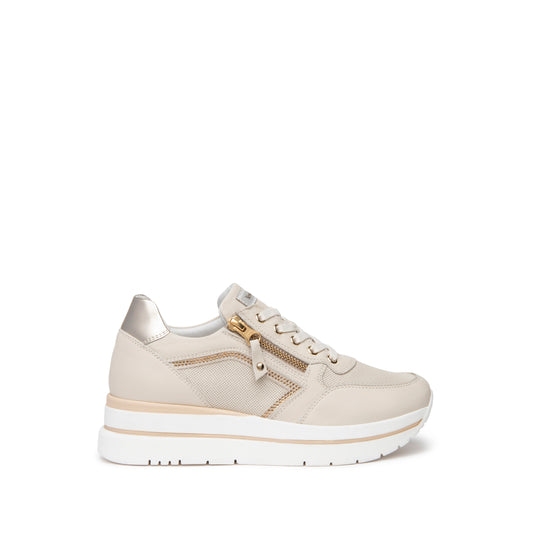 Art. E409831D-710 Women’s Leather and Suede Sneakers - NeroGiardini