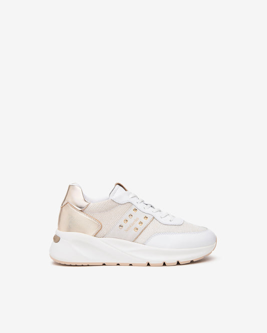 Art. E512862D-707 Women’s Leather, Canvas and Technical Material Sneakers