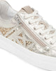 Art. E513010D-505 Women’s Leather and Technical Fabric Sneakers