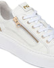 Art. E513081D-707 Women’s Leather and Technical Fabric Sneakers
