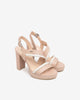 Art. E513352D-614 Sandales en cuir pour femmes