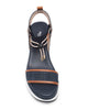 Art. E513600D-214 Women’s Leather and Fabric Sandals