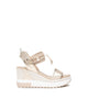 Art. E513606D-418 Women’s Leather and Technical Fabric Sandals