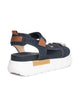 Art. E513691D-214 Women’s Leather and Fabric Sandals