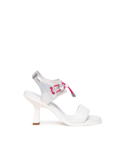 Art. E615721D-707 Women’s Leather and Technical Fabric Sandals