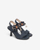 Art. E513721D-214 Women’s Leather and Technical Fabric Sandals