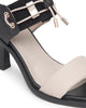 Art. E513723D-702 Women’s Leather and Technical Fabric Sandals