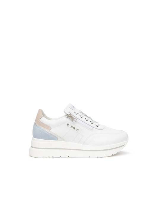 Art. I308310D-100 Sneakers Femme en Cuir et Daim