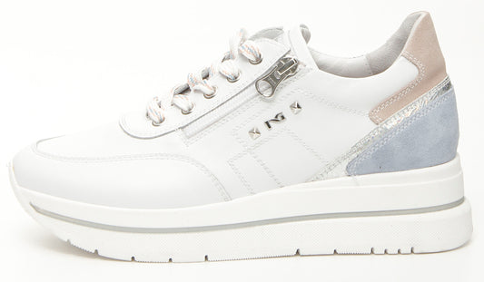 Art. I308310D-100 Sneakers Femme en Cuir et Daim
