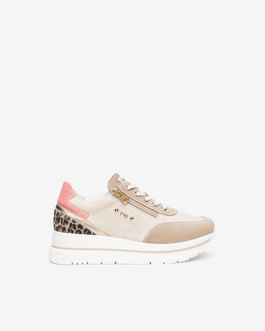 Art. E615204D-421 Women’s Suede, Leather and Technical Material Sneakers