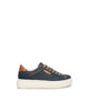 Art. E615280D-214 Women’s Leather and Fabric Sneakers