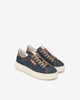 Art. E615280D-214 Women’s Leather and Fabric Sneakers