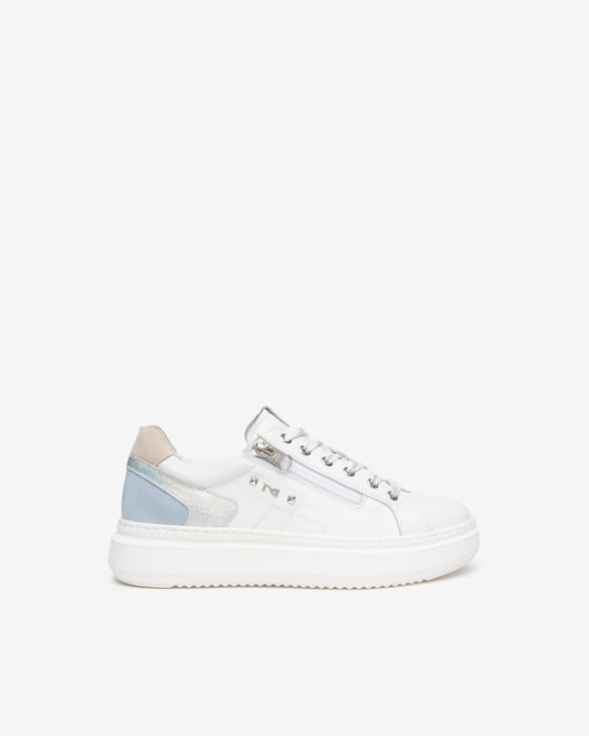 Art. I308310D-100 Sneakers Femme en Cuir et Daim