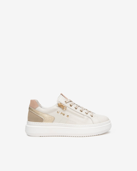 Art. I308310D-100 Sneakers Femme en Cuir et Daim