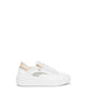 Art. E512910D-707 Sneakers en cuir et tissu technique pour femmes