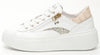 Art. E512910D-707 Sneakers en cuir et tissu technique pour femmes