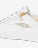 Art. E512910D-707 Sneakers en cuir et tissu technique pour femmes