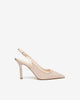 Art. E615431DE-677 Women's Leather Slingbacks