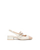 Art. E615502D-614 Women's Leather Slingbacks