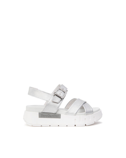 Art. E617064D-700 Women’s Leather and Fabric Sandals
