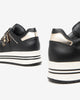 Art. I411560D, 100 Women’s Leather and Technical Fabric Sneakers