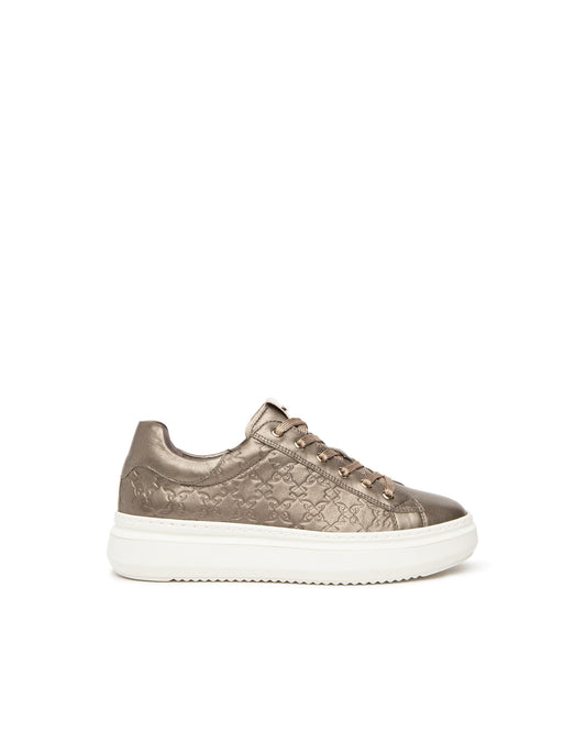 Art. E010560D-707 Sneakers Femme en Cuir 