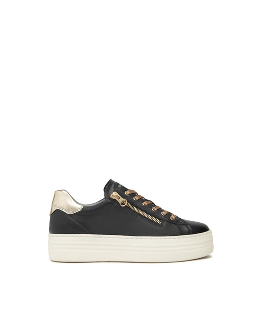 Art. I514185D-100 Women’s Leather and Technical Fabric Sneakers