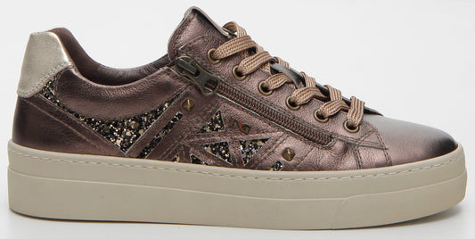 Art. I514191D-300 Women’s Leather and Technical Fabric Sneakers