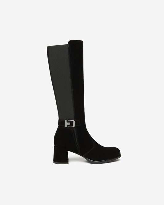 Art. I514313D-100 Women's Suede and Fabric Boots