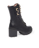 Art. I205861D-100 Women’s Leather Combat Boots  - Nerogiardini
