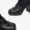 Art. I308218D-100 Women’s Leather Ankle Boots  - Nerogiardini
