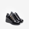 Art. I308300D-100 Women’s Patent Leather Sneakers  - Nerogiardini